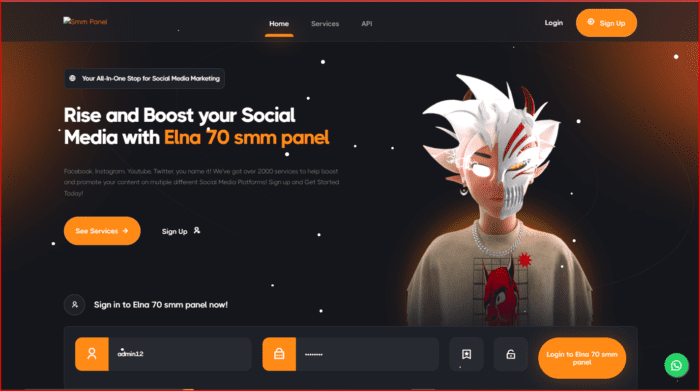 Elna70 Smm panel script |