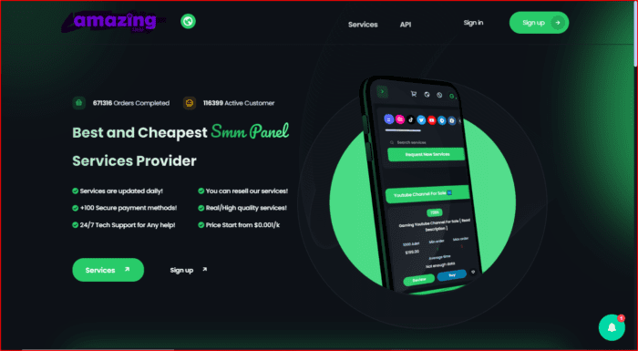 Amazing smm panel script | Amazing Panel official Script